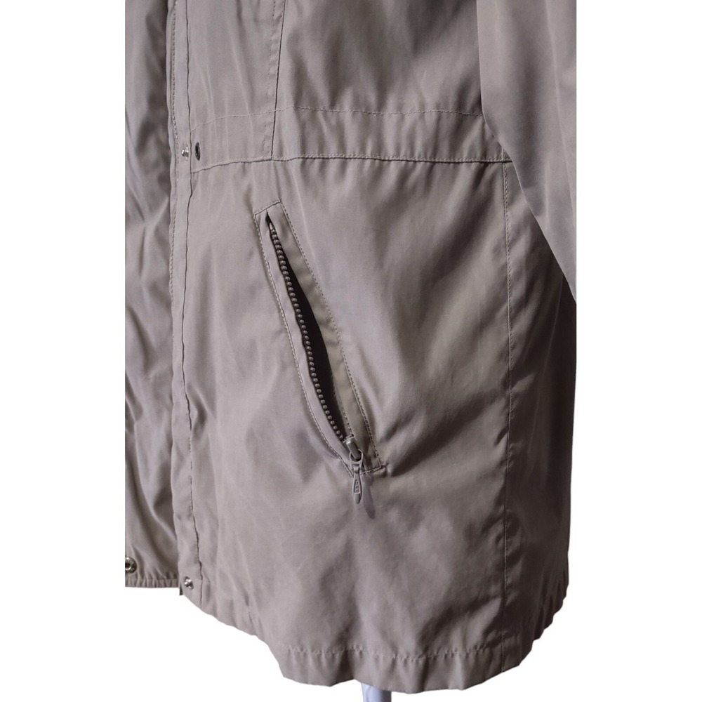 Misty Harbor Jacket Size M Women Gorp Core Taupe Brown Fleece Lined Utility Coat - Picture 13 of 16